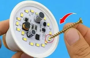 ببینید؛ دو روش ساده برای تعمیر لامپ هایLED سوخته در منزل
