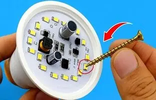 ببینید؛ دو روش ساده برای تعمیر لامپ هایLED سوخته در منزل