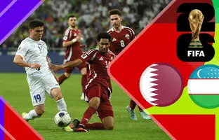 خلاصه بازی ازبکستان 3 - قطر 0 + ویدئو