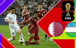 خلاصه بازی ازبکستان 3 - قطر 0 + ویدئو