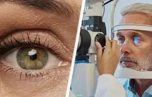 عکس کمیاب‌ترین رنگ چشم در جهان/ فقط یک درصد مردم چنین چشم‌هایی دارند