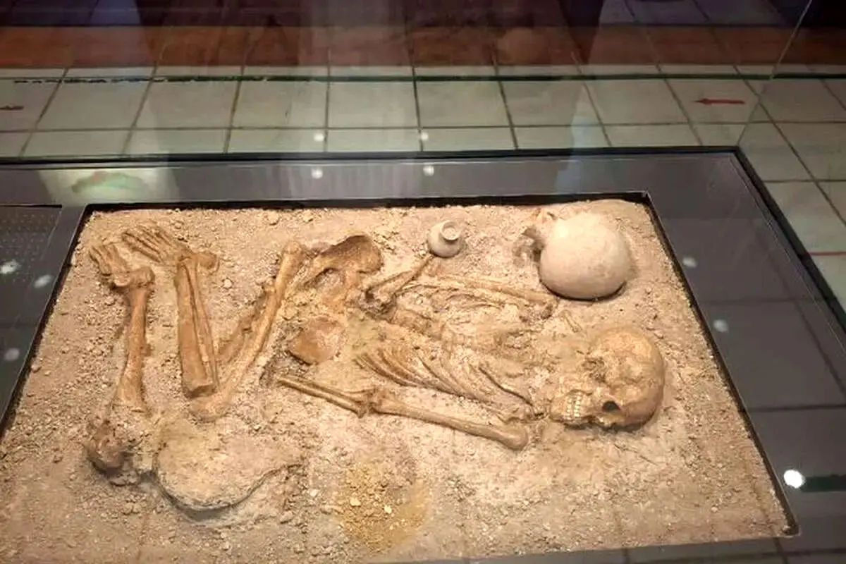  کشف اسکلت ۳۲۰۰ ساله زن دوران آهن در بابل 