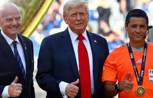 اهدای مدال به علیرضا فغانی توسط دونالد ترامپ و واکنش‌ها نسبت به آن + ویدئو