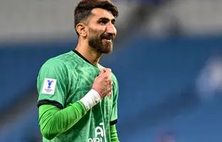  حمله بی‌رحمانه علیرضا بیرانوند به زبان فارسی + تصویر