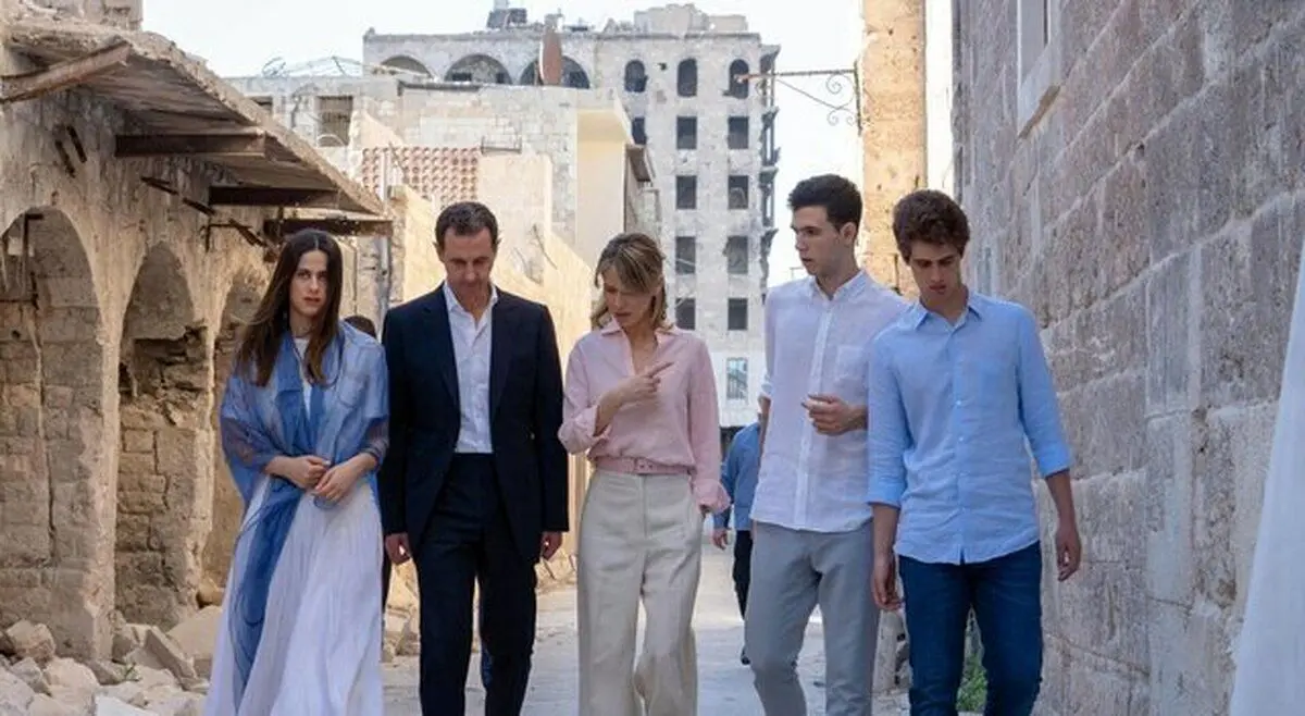 بشار اسد در مسکو است 