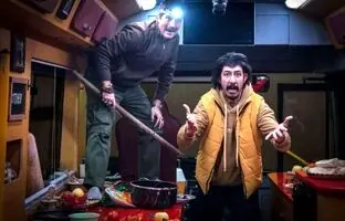 پشت‌صحنه لحظه روبرو شدن بهتاش با خرس در پایتخت۷/ ببینید چطور نفس کم آورد + ویدئو