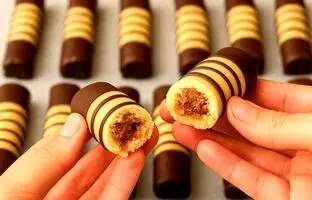 طرز تهیه بهترین شیرین پذیرایی خانگی با طعم فوق‌العاده + ویدئو