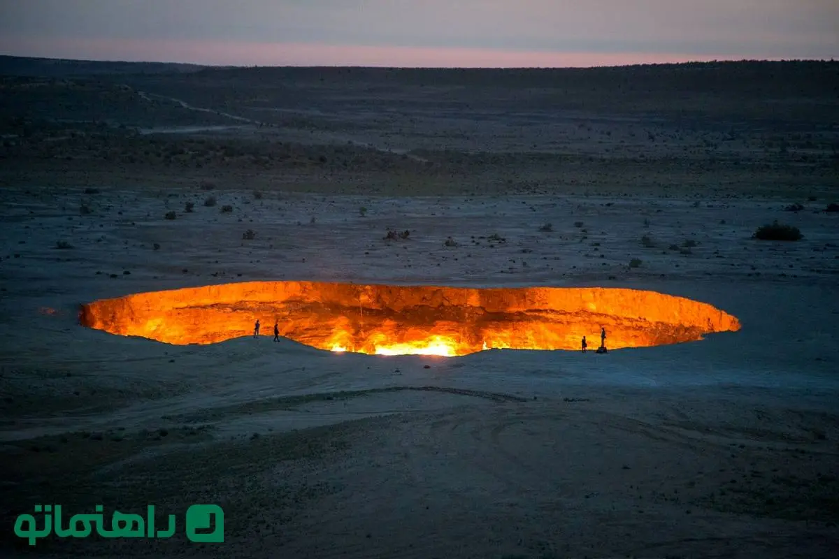 شوروی در جهنم را باز کرد؛ دروازه جهنم در همسایگی ایران را بشناسید!