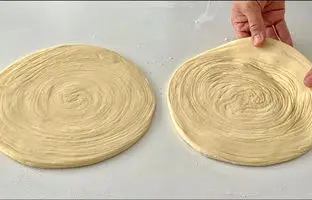 طرز تهیه یک نان خوشمزه ترکیه ای در خانه با 480 گرم آرد + ویدئو