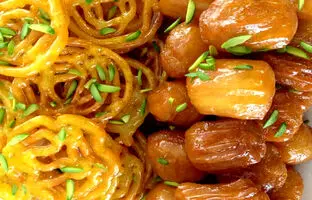 طرز تهیه زولبیا و بامیه ماه رمضان با تمام فوت و فن آن