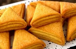 این شیرینی کره‌ای سه سوت آماده میشه + ویدئو