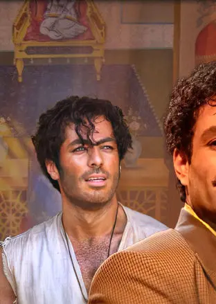  گریم حمید صفت برای نقش اصلان سریال بامداد خمار 