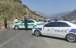 جاده چالوس مرزن آباد بسته شد