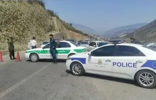 جاده چالوس مرزن آباد بسته شد