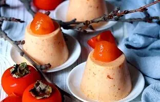 پودینگ خرمالو؛ یک دسر جذاب و خوشمزه برای شب یلدا
