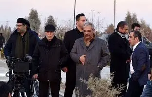 مهران مدیری، رضا عطاران، محمودکلاری و سامان مقدم در یک قاب