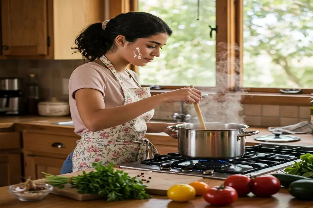  دیگر نگران سر رفتن سوپ جو نباشید! ترفندی ساده برای آشپزی بی‌دردسر 