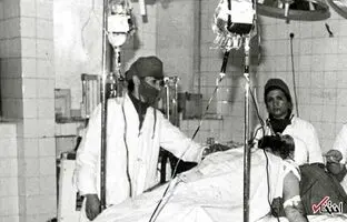 لحظات پایانی زندگی شهید مفتح به روایت تصویر