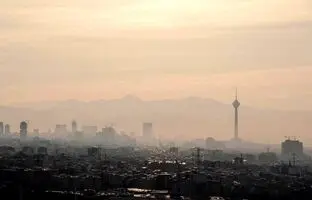 شاخص آلودگی هوای تهران؛ ۵ دی
