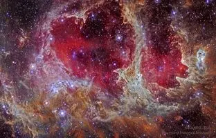 عکس روز ناسا از ستون‌های شکل‌گیری ستاره
