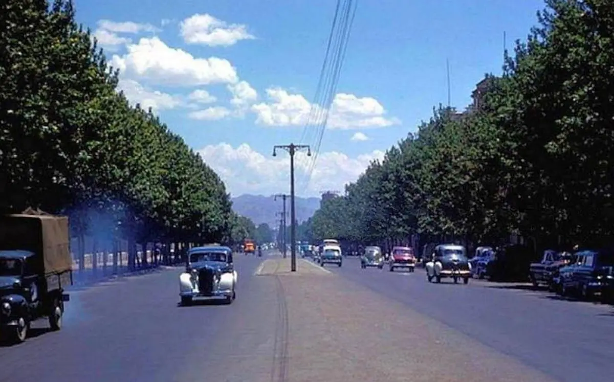 خیابان پیروزی تهران؛ ۷۰ سال پیش + تصویر