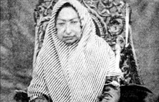 عکس قدیمی: ملک‌جهان خانم، مادر ناصرالدین شاه در سال 1249 