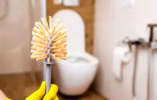 چرا فرچه توالت زرد می شود؟