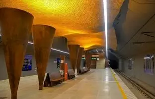 زیباترین ایستگاه مترو ایران و یکی از بهترین های معماری در جهان + ویدئو