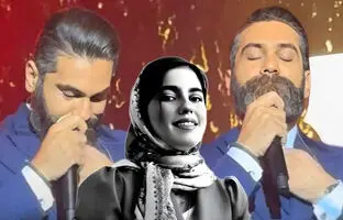  بغض تلخ علی زند وکیلی و تقدیم قطعه «لالایی» به الهه حسین‌نژاد + ویدئو