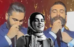  بغض تلخ علی زند وکیلی و تقدیم قطعه «لالایی» به الهه حسین‌نژاد + ویدئو