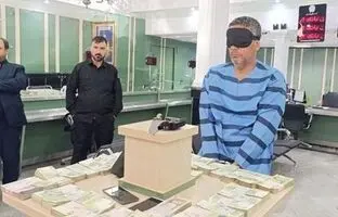(ویدیو) بازگشت سارق به صحنه جرم؛ اظهارات سارق مسلح بانک مشهد