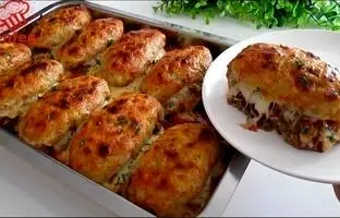 فرآیند تهیه یک غذای متفاوت با 400 گرم ران مرغ و سیب زمینی + ویدئو