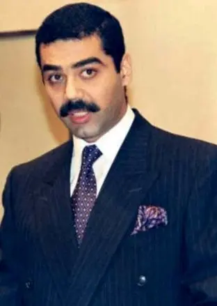 «عدی صدام حسین» به همراه اعضای گارد ریاست جمهوری عراق در کویت؛ سال 1369