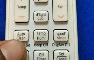  دکمه clean در کولر گازی کجاست و چه ویژگی دارد؟ 