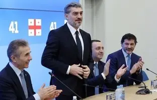 مهاجم سابق سیتی رئیس‌جمهور گرجستان شد + ویدئو 