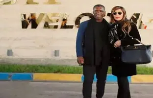  اعتراف جالب همسر ایرانی کلارنس سیدورف بعد از حضور در استقلال + ویدئو