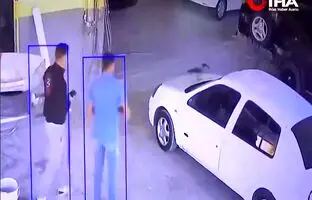 سرقت عجیب کلید خودرو توسط کلاغ + ویدئو