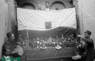 عکسی نادر از عروسک‌های سلطنتی دوره قاجار