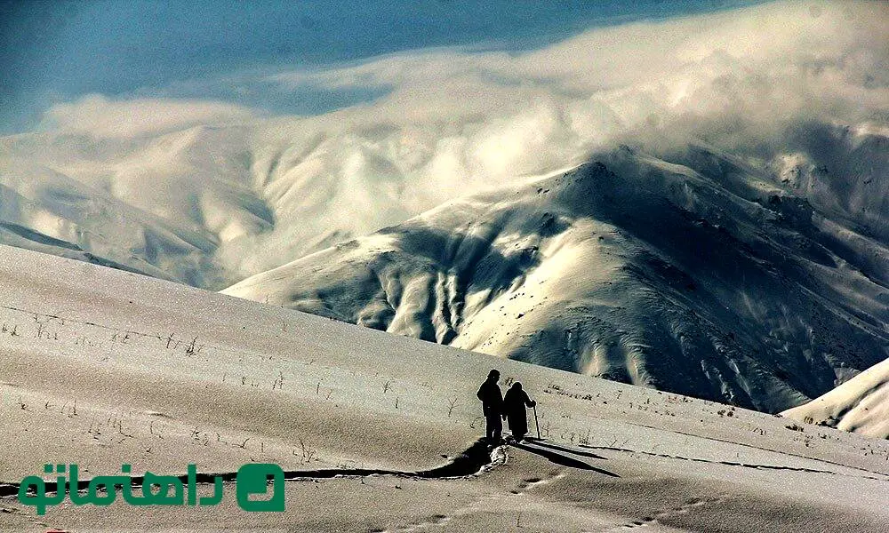 لذت برف‌بازی در پاییز؛ جاهای دیدنی ارومیه در روزهای برفی