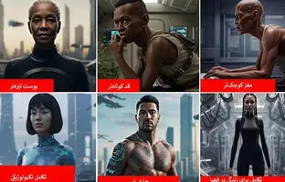 پیش‌بینی تغییرات ظاهری انسان‌ها در هزار سال آینده به کمک هوش مصنوعی
