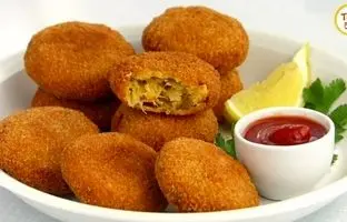 طرز تهیه کتلت مرغ سوخاری به روش رستورانی ؛ غذایی باب طبع کودکان