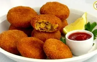 طرز تهیه کتلت مرغ سوخاری به روش رستورانی ؛ غذایی باب طبع کودکان