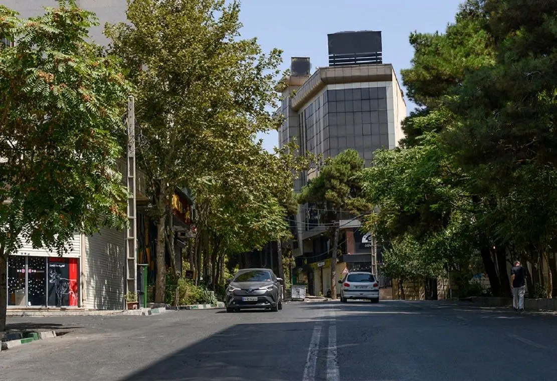  تهران قدیم؛ «فولکس قورباغه ای» در خیابان پاسداران؛ سال 47 + تصویر