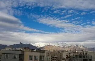 وضعیت هوای تهران امروز چهارشنبه 2 آبان 1403