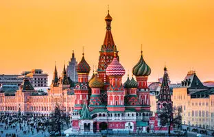 رنگی‌ترین کلیسای دنیا؛ شاهکار جادویی مسکو + ویدئو