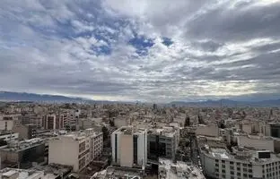 وضعیت هوا تهران امروز پنجشنبه 25 بهمن