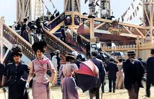 پاریس 120سال پیش + ویدئو