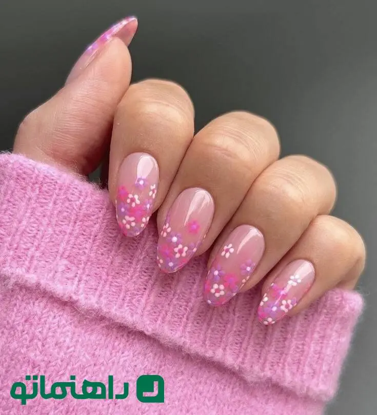 مدل ناخن ترند ۱۴۰۴؛ ۵ طرح ناخن فرنچ رنگی برای خاص‌تر کردن استایل