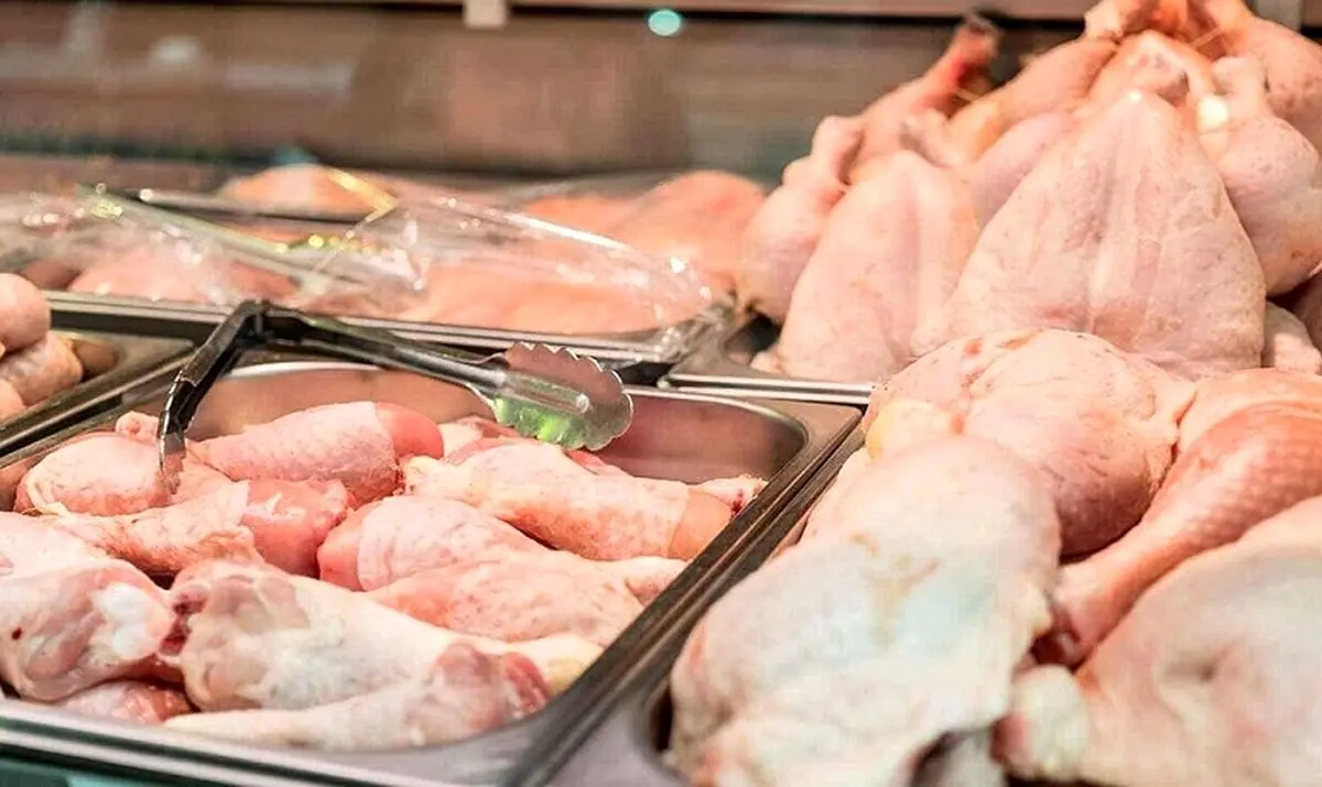 
قیمت گوشت مرغ، امروز دوشنبه ۶ اسفند ۱۴۰۳
