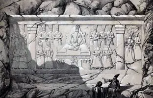 وقتی فتحعلی‌شاه می‌خواست مثل یک پادشاه ساسانی باشد + عکس